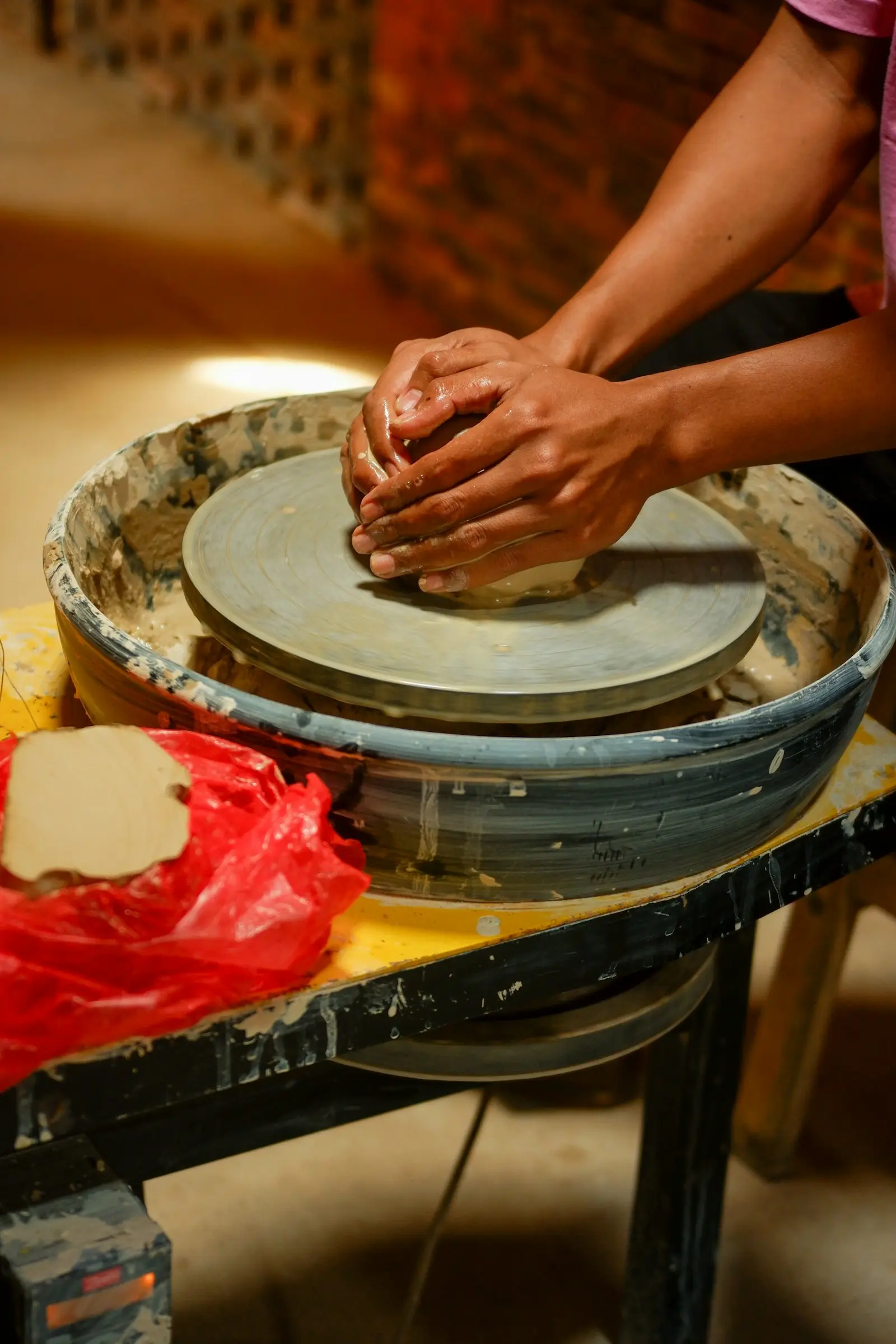 Centring on the wheel