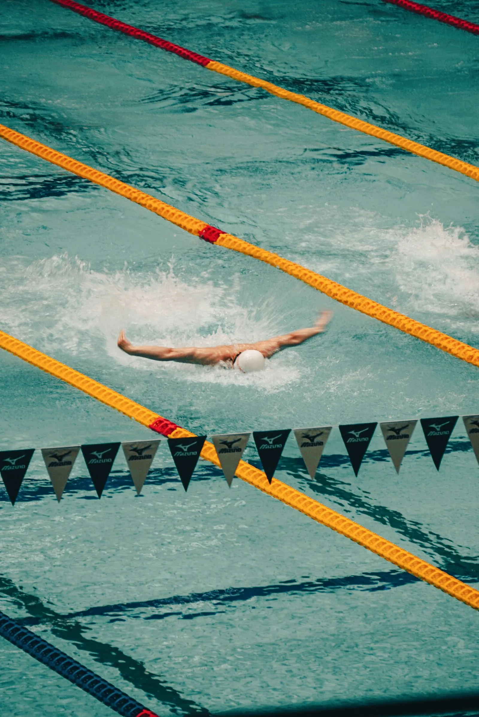 Backstroke flags